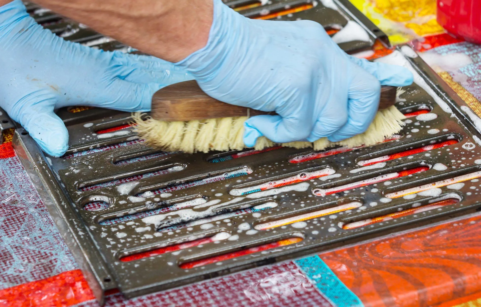 Simplify Summer Cleaning to Reduce the Summer Hustle 3 Gas Grill Cleaning