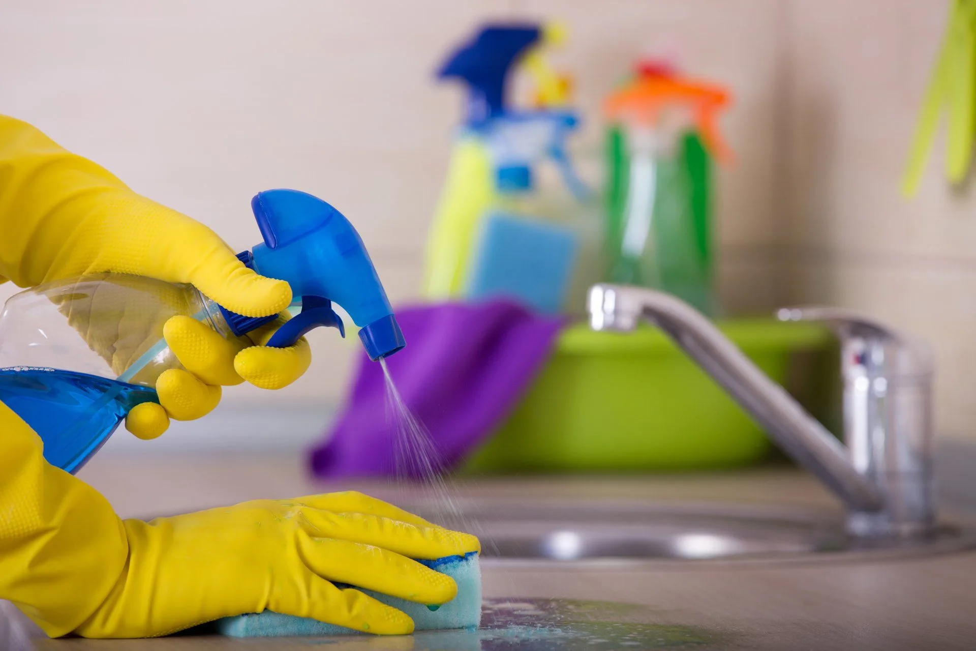 Post-Construction Cleaning Checklist 40 Wipe down hard surface