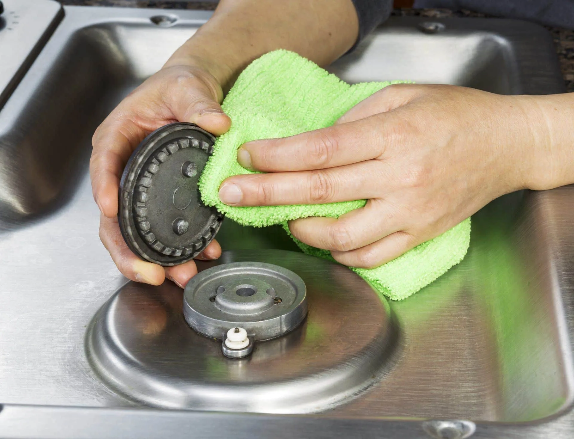 The Love Hate Relationship with Stainless Steel Appliances 26 Clean Stove Drip Pans