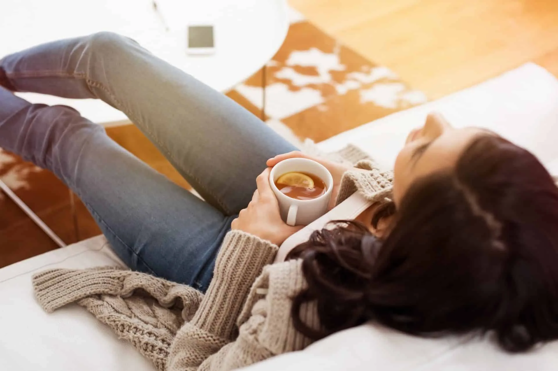What is The Benefit of Home Cleaning Services? 52 Relaxing on Sofa