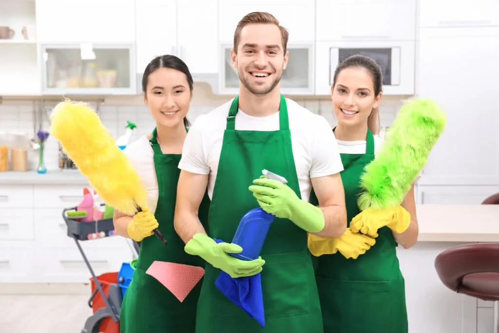 Like New: How to Clean a Stainless Steel Sink 15 a smiling cleaning crew