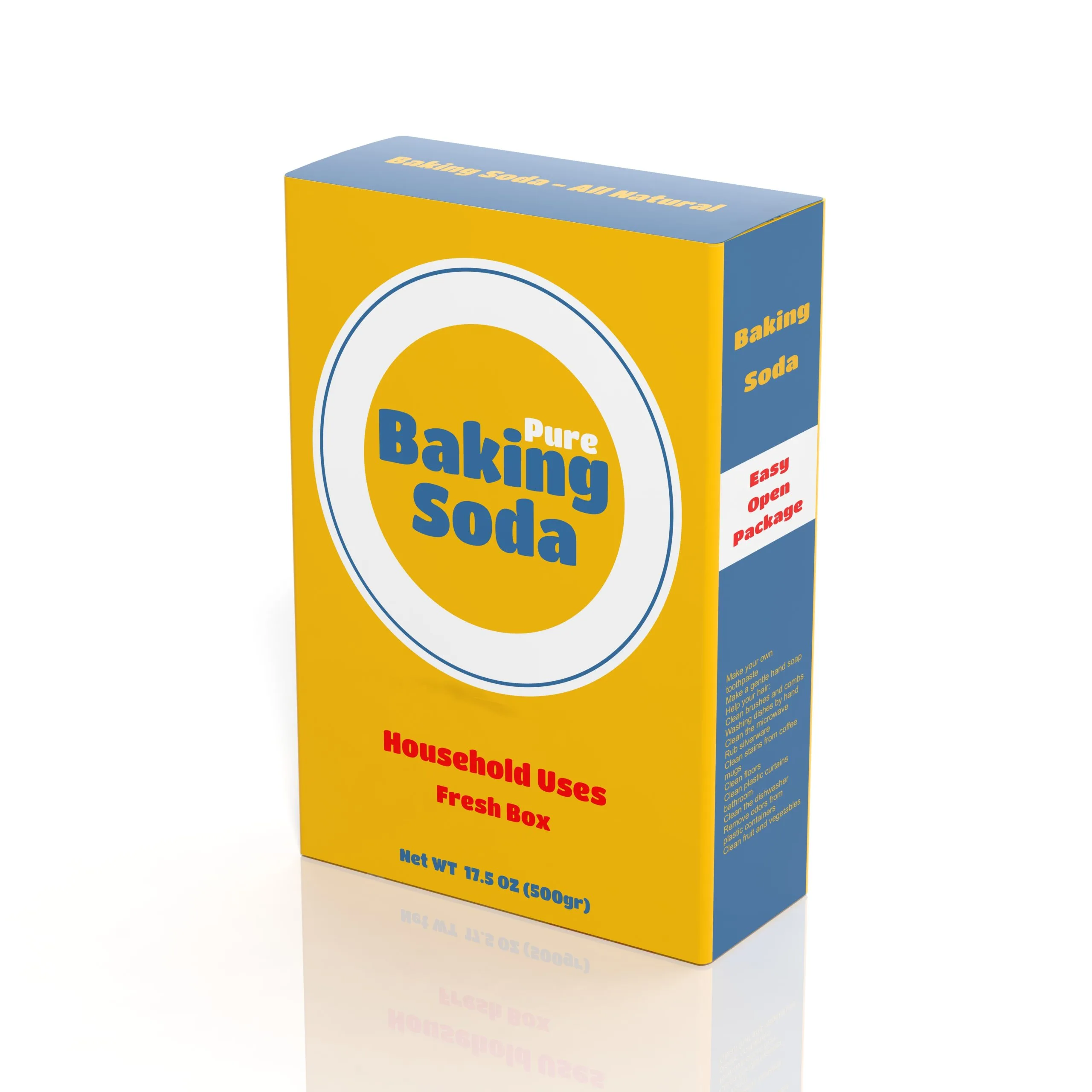 How to Clean a Shower Head 8 a illustration of a box of baking soda