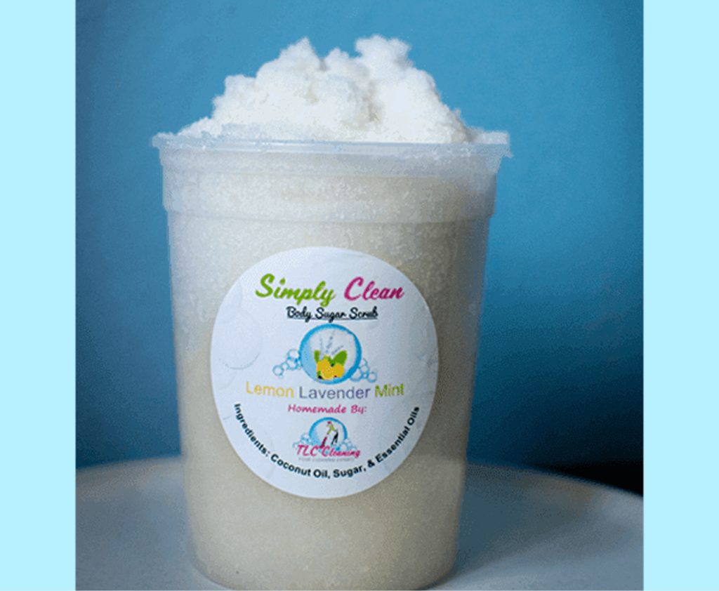 Simply Clean Sugar Scrub 32oz